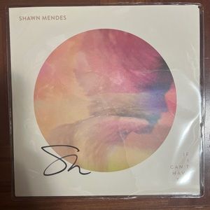 Shawn Mendez If I can’t have you signed with the vinyl